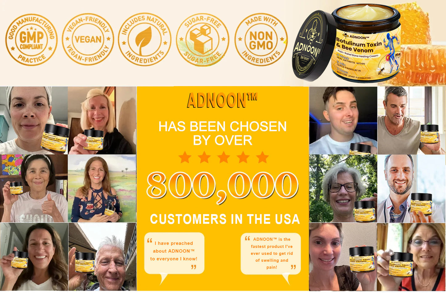 ADNOON® 🎁 Only 5 bottles left! We're offering you an additional 50% off! If you miss this opportunity, you'll have to wait another year.